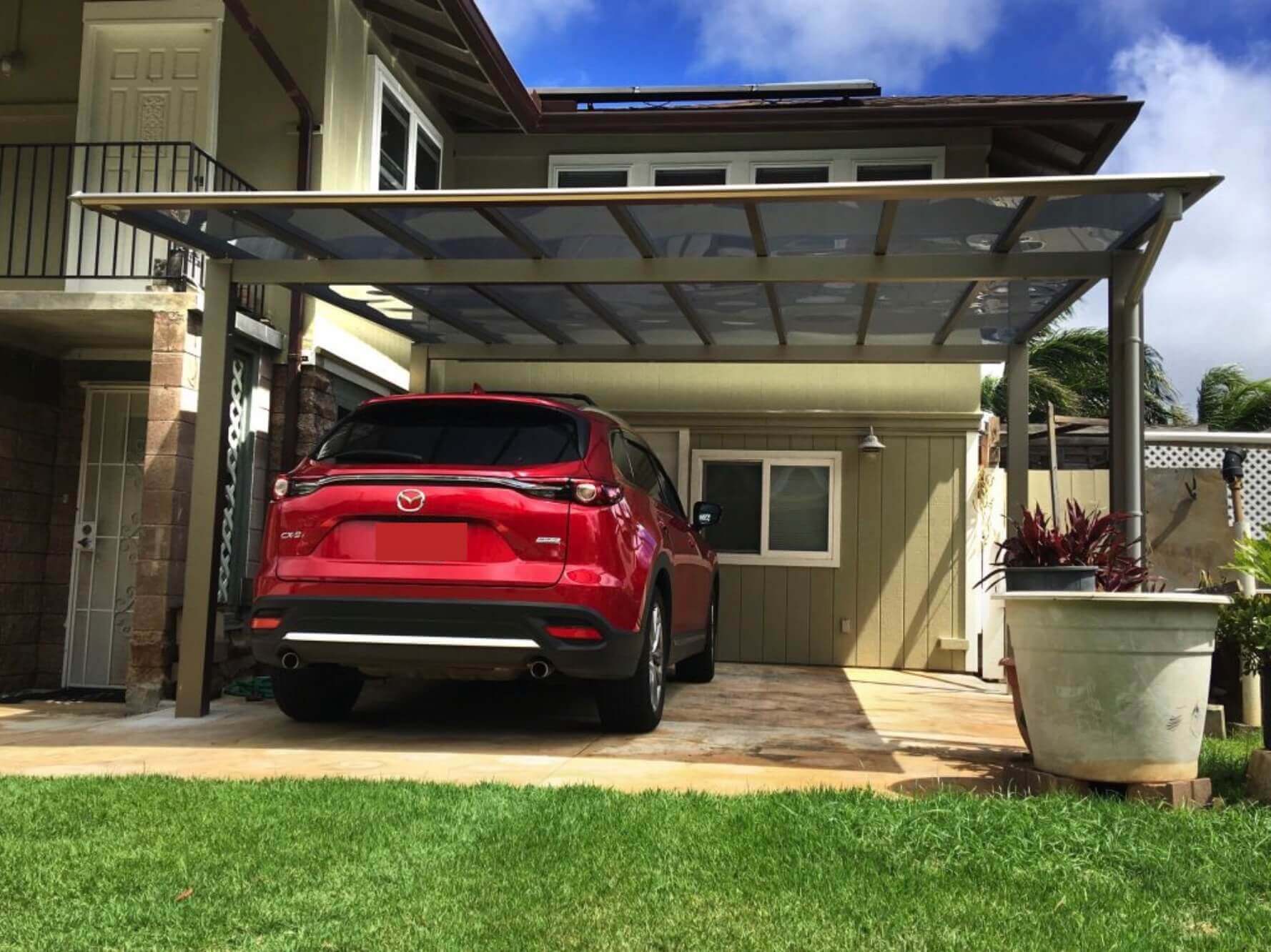 pergola pour voiture