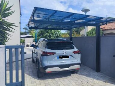 abri voiture en aluminium