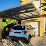 carport en aluminium hiver