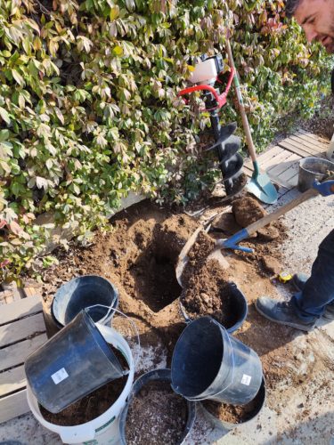 Préparer le sol pour installer un carport