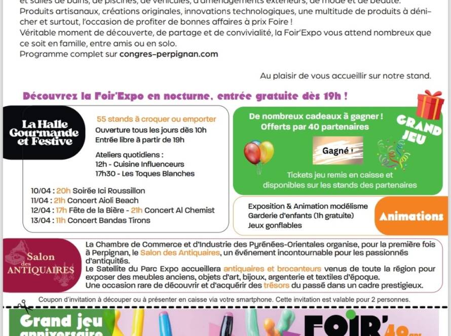 foir'expo perpignan foire expo perpignan