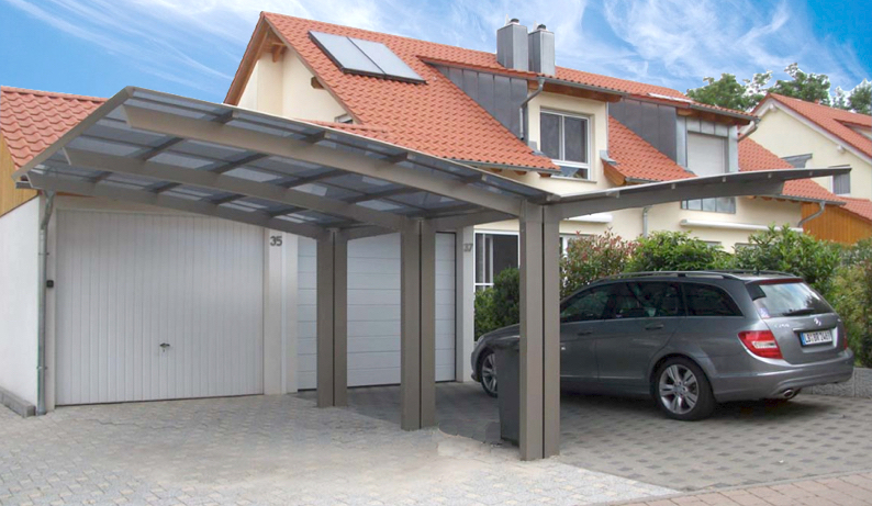abri voiture en aluminium