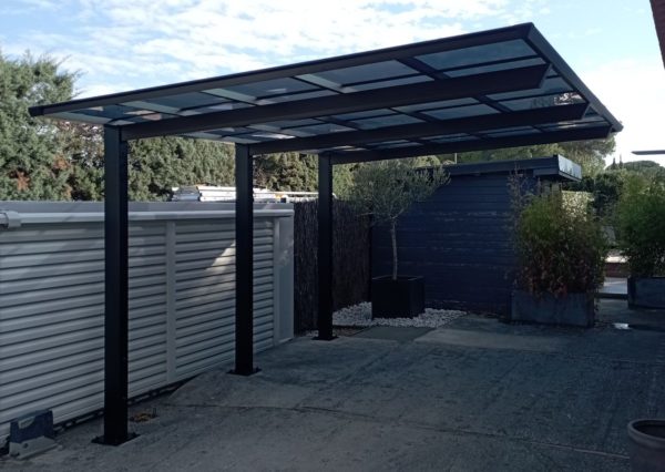 abri pour voiture en aluminium à perpignan