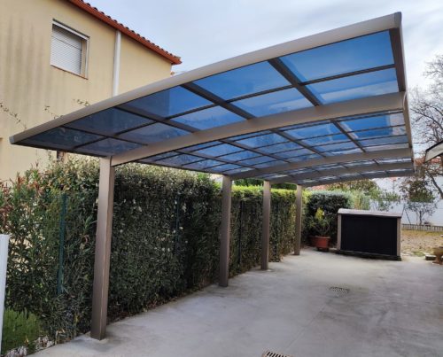 carport pour deux voitures