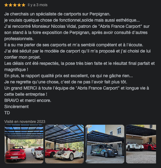 installation carport perpignan