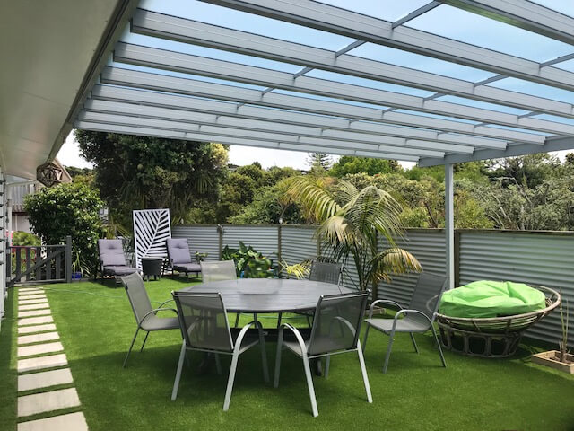 pergola adossée