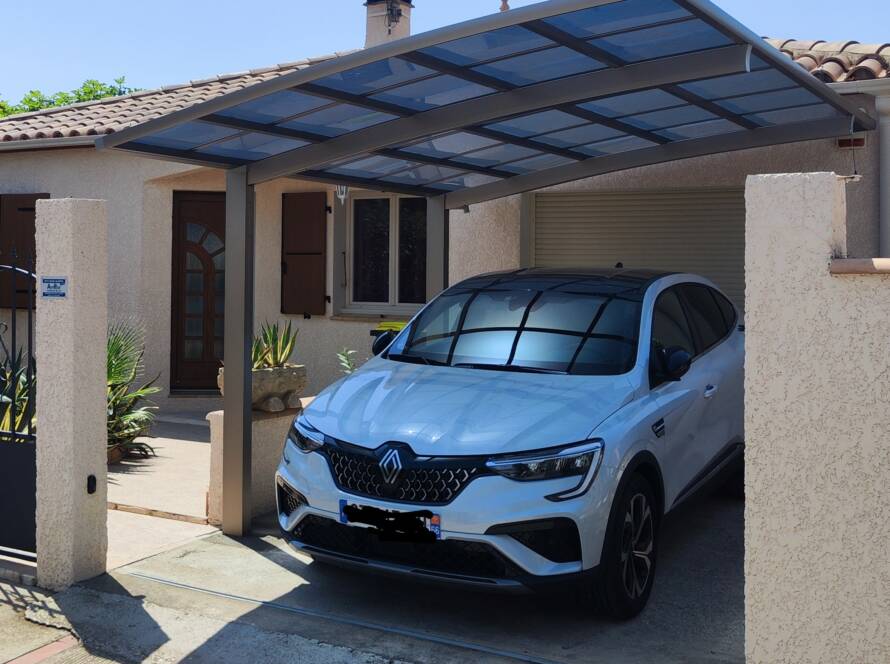 carport à perpignan, narbonne, montpellier, sud de france