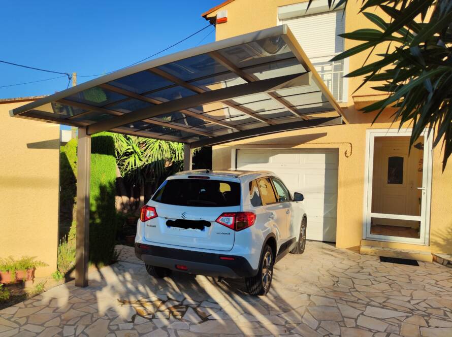 carport pour maison de vacances